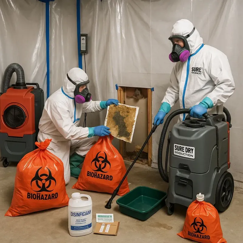 Contaminated Water Handling Protocols process in Peculiar, MO